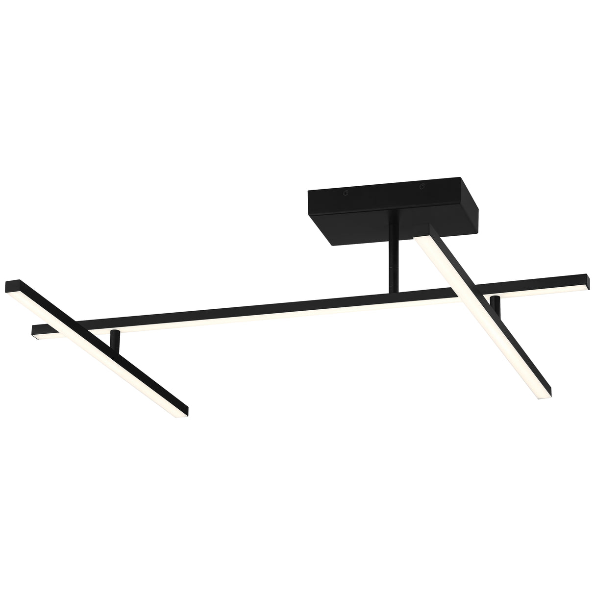 Access Lighting 63078LEDD-MBL/ACR adjustable led semi-flush