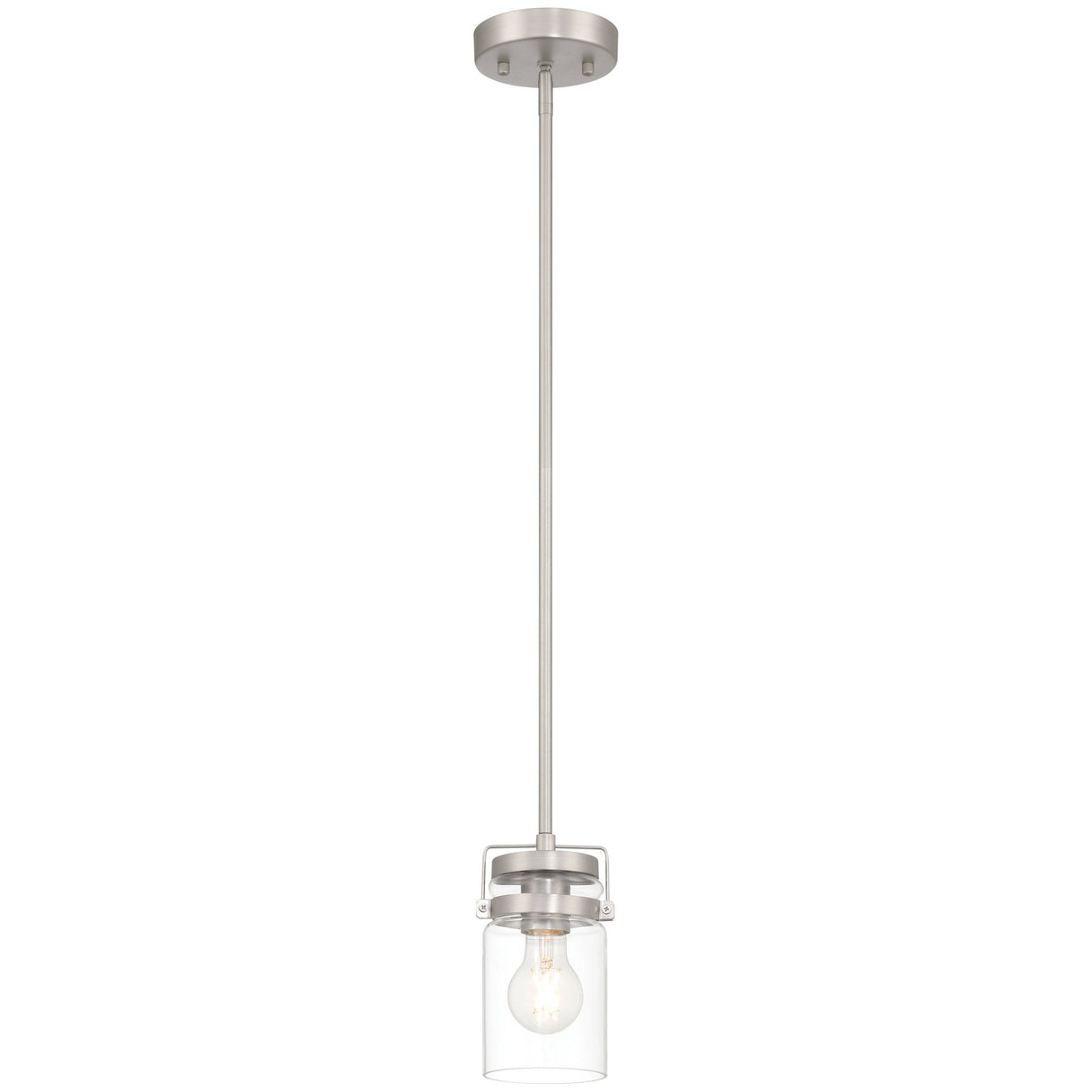 Access Lighting 63080-BS/CLR 1 light pendant