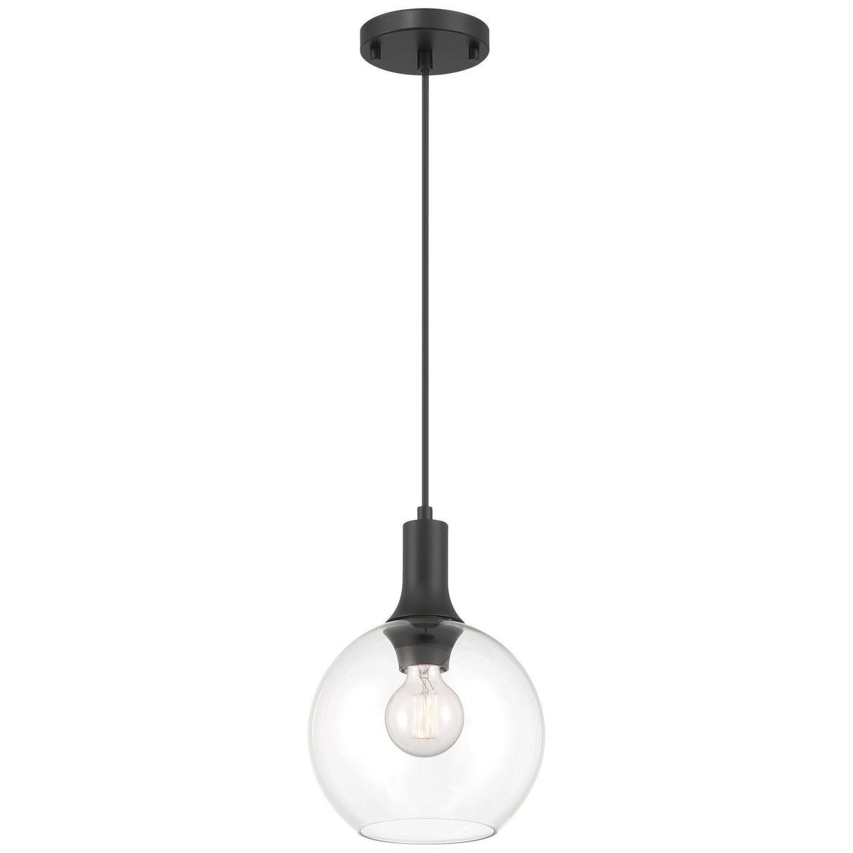 Access Lighting 63090-MBL/CLR 1 light pendant