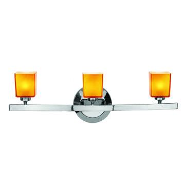 Access Lighting 63813-18-CH/AMB chrome / amber vanity light