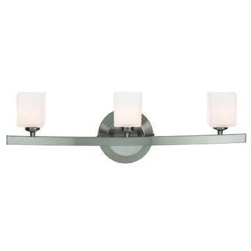 Access Lighting 63813-18-MC/OPL matte chrome / opal vanity light