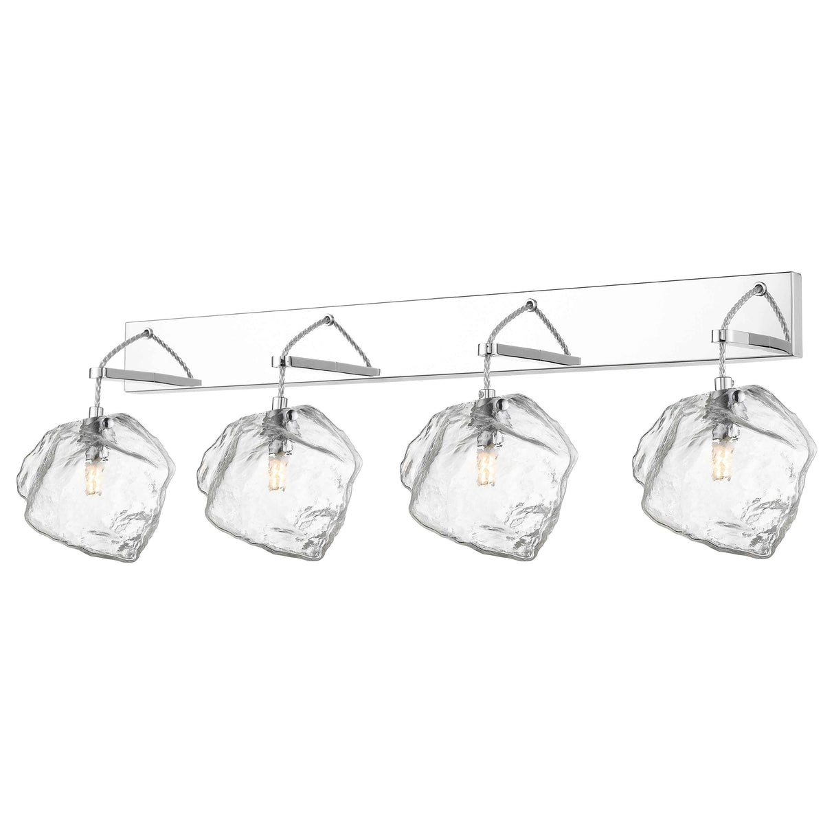 Access Lighting 63131LEDDLP-MSS/CLR 4 light led vanity