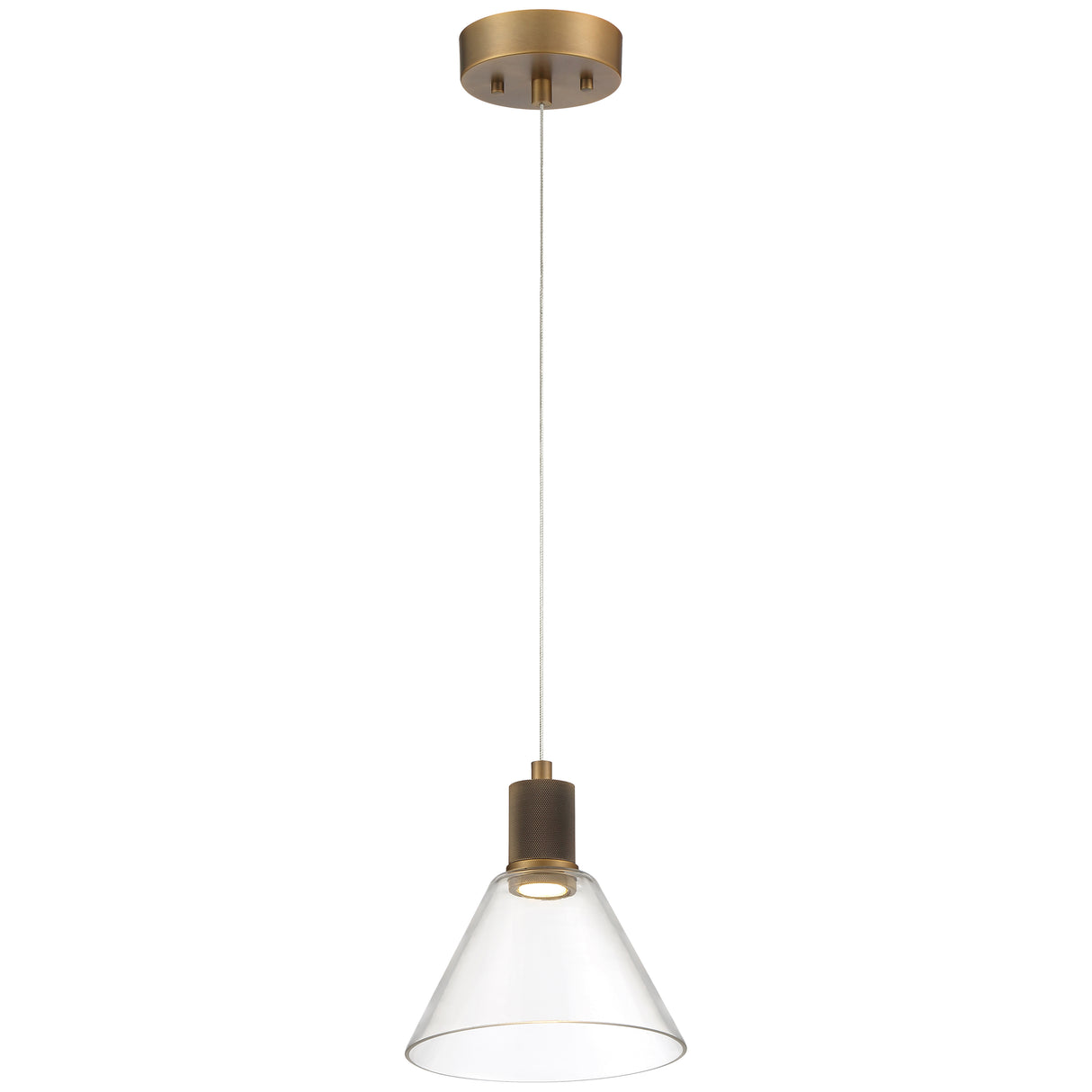 Access Lighting 63140LEDD-ABB/CLR martini led pendant