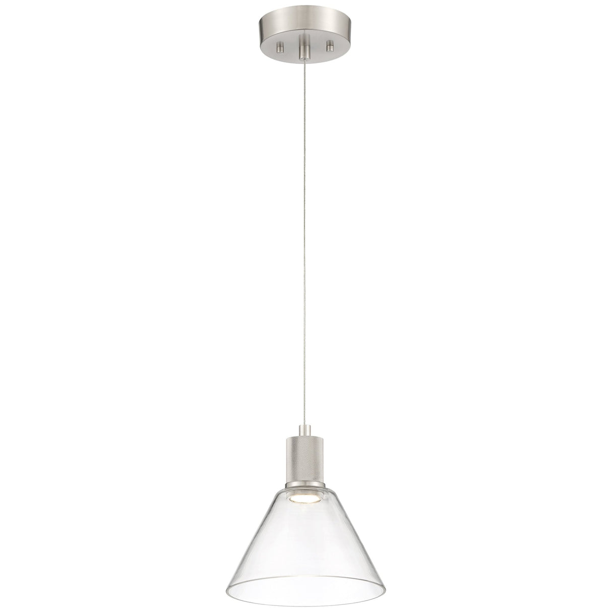 Access Lighting 63140LEDD-BS/CLR martini led pendant