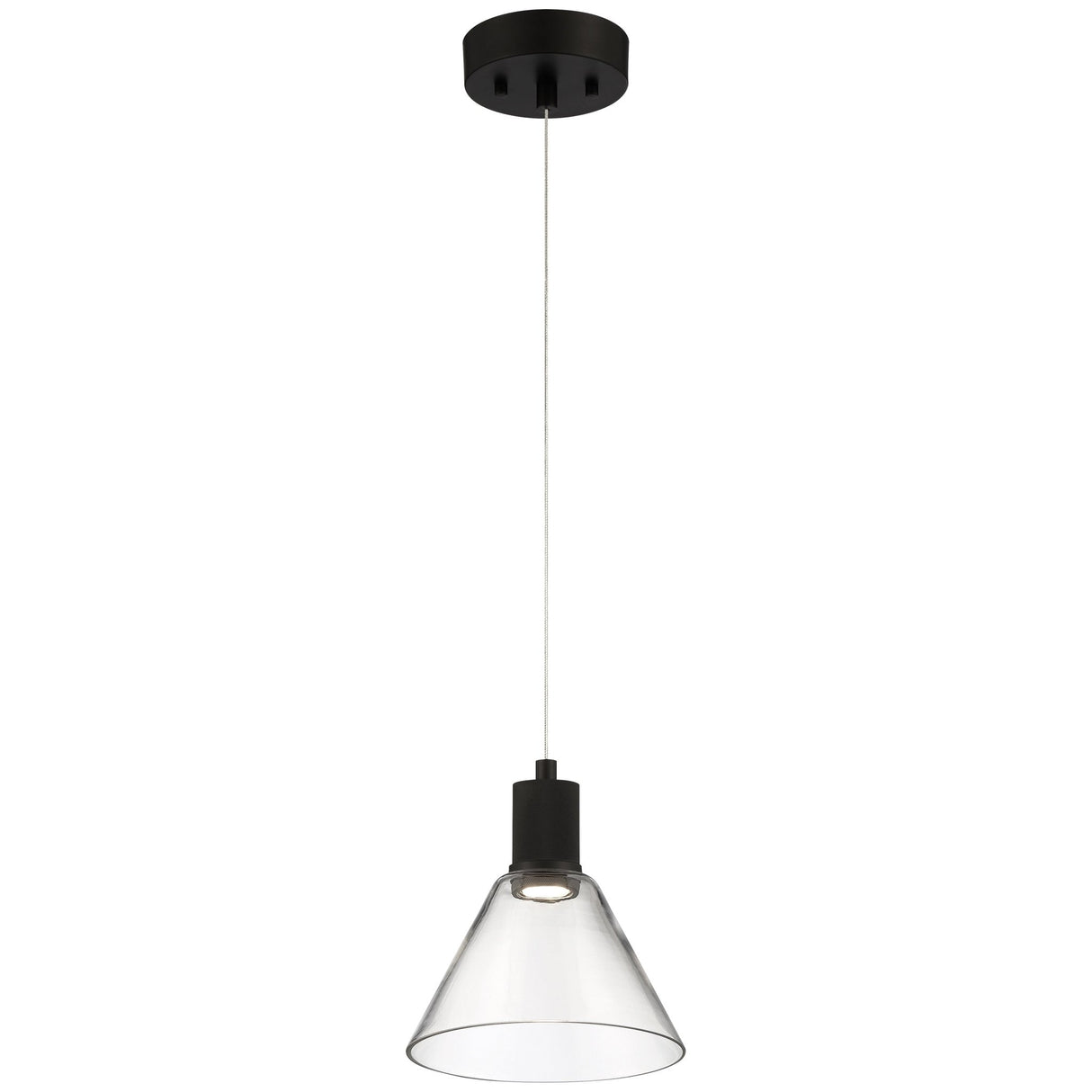 Access Lighting 63140LEDD-MBL/CLR martini led pendant