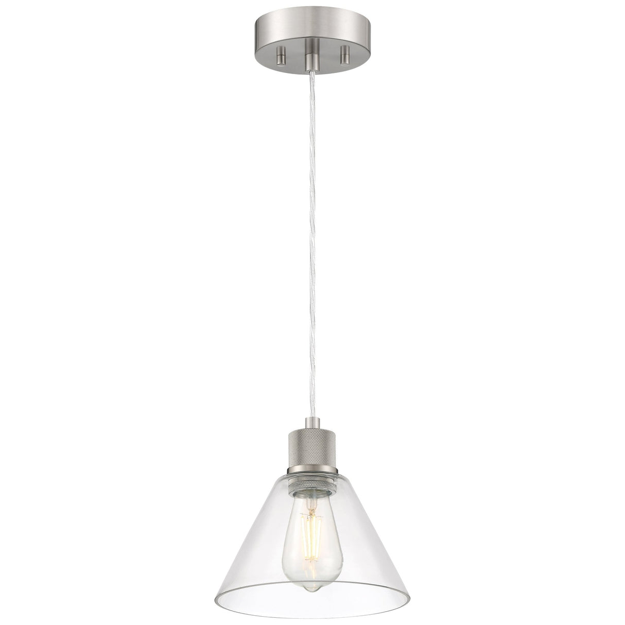 Access Lighting 63140LEDDLP-BS/CLR martini led pendant