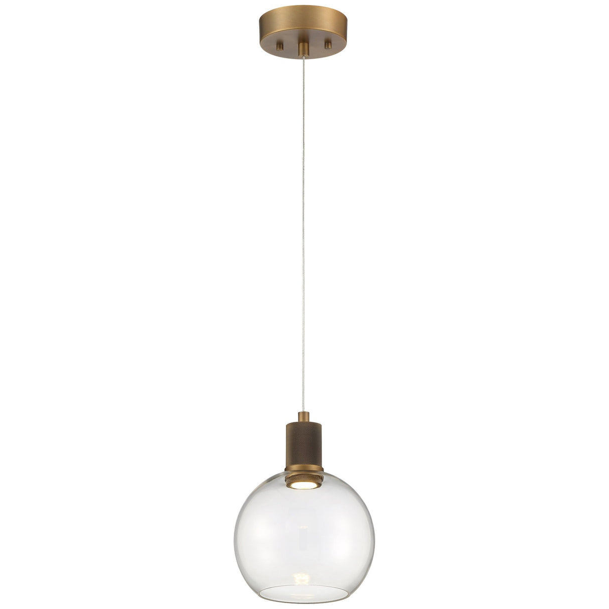 Access Lighting 63142LEDD-ABB/CLR burgundy led pendant