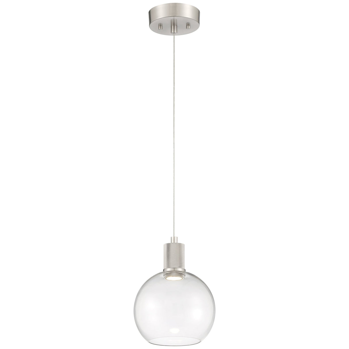 Access Lighting 63142LEDD-BS/CLR burgundy led pendant