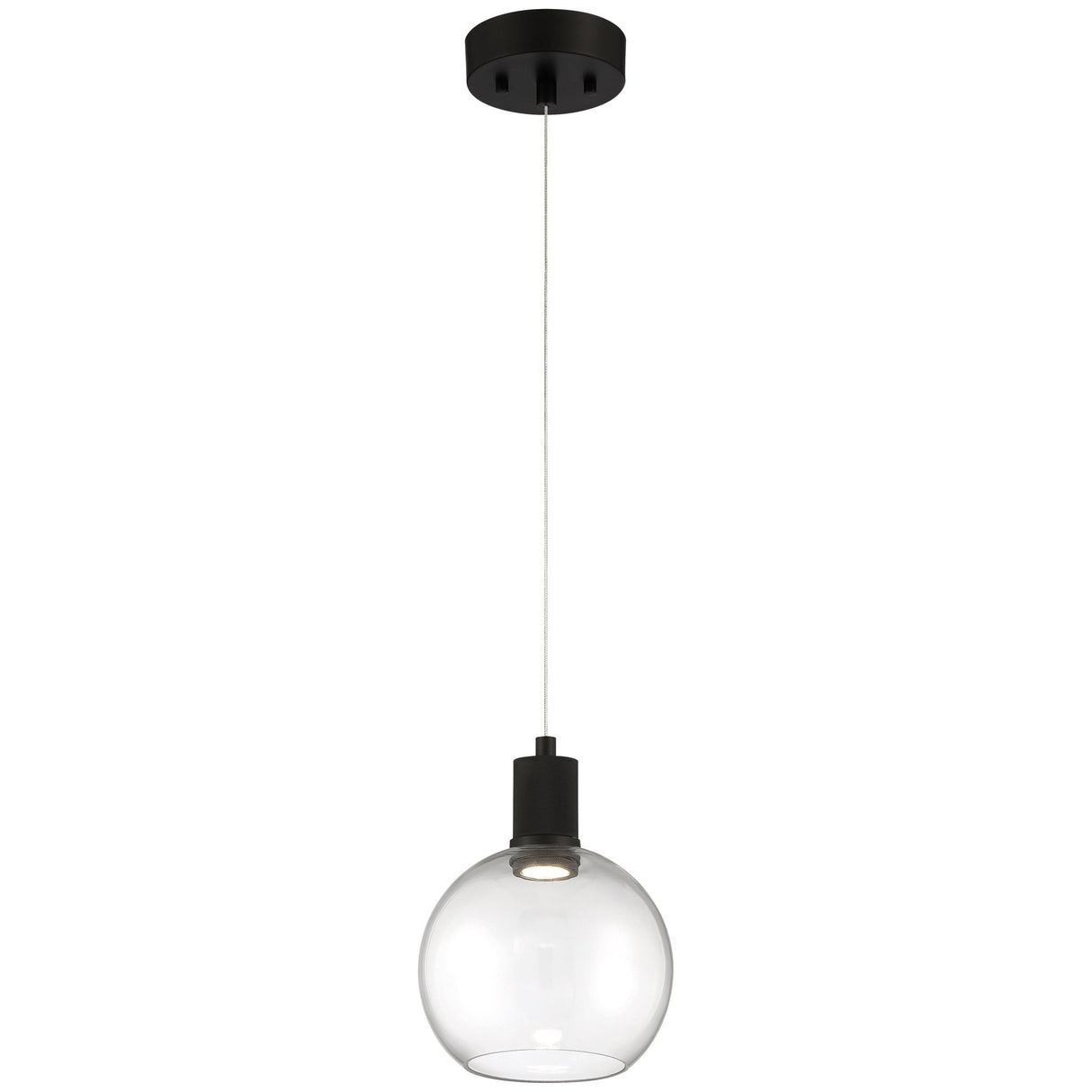 Access Lighting 63142LEDD-MBL/CLR burgundy led pendant