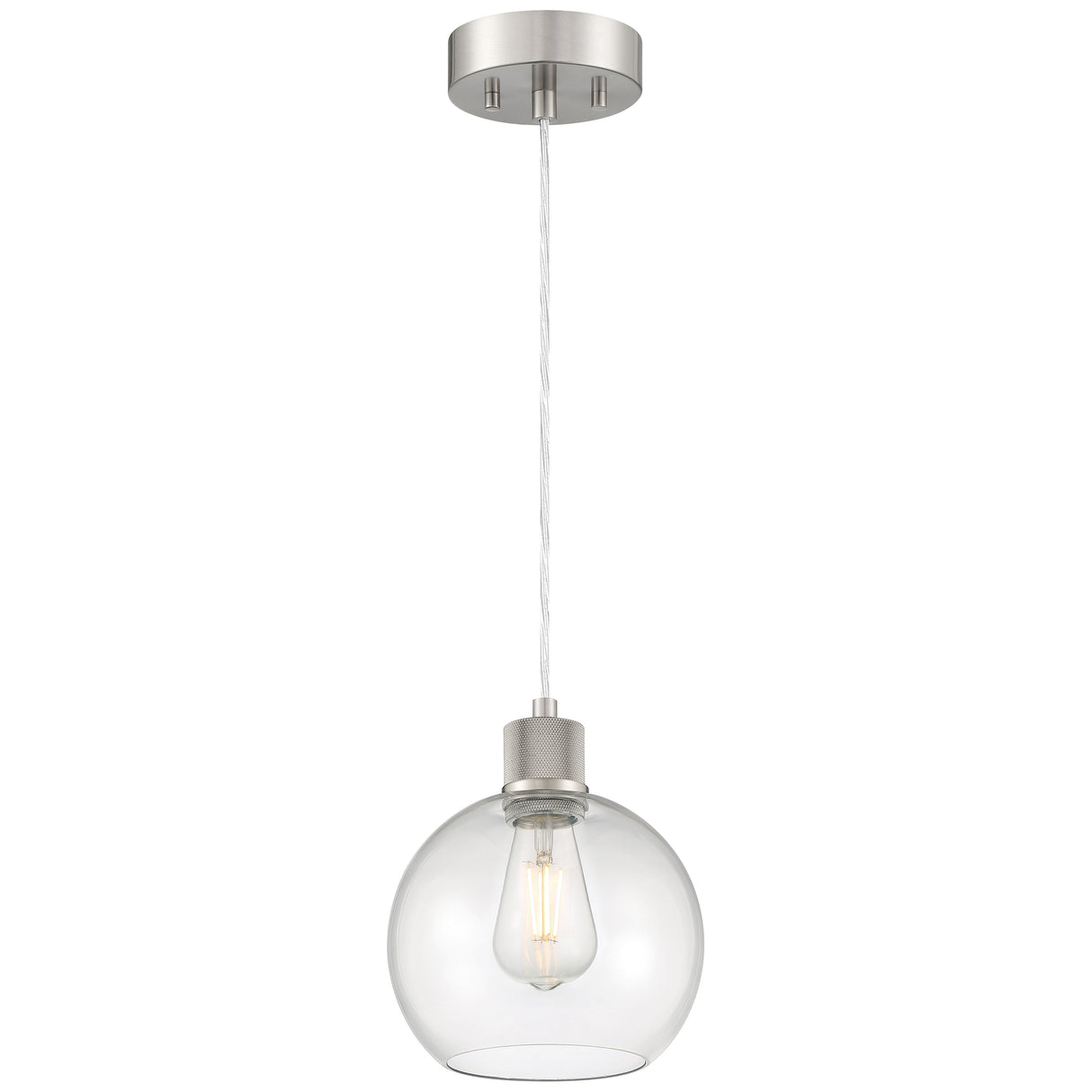 Access Lighting 63142LEDDLP-BS/CLR burgundy led pendant