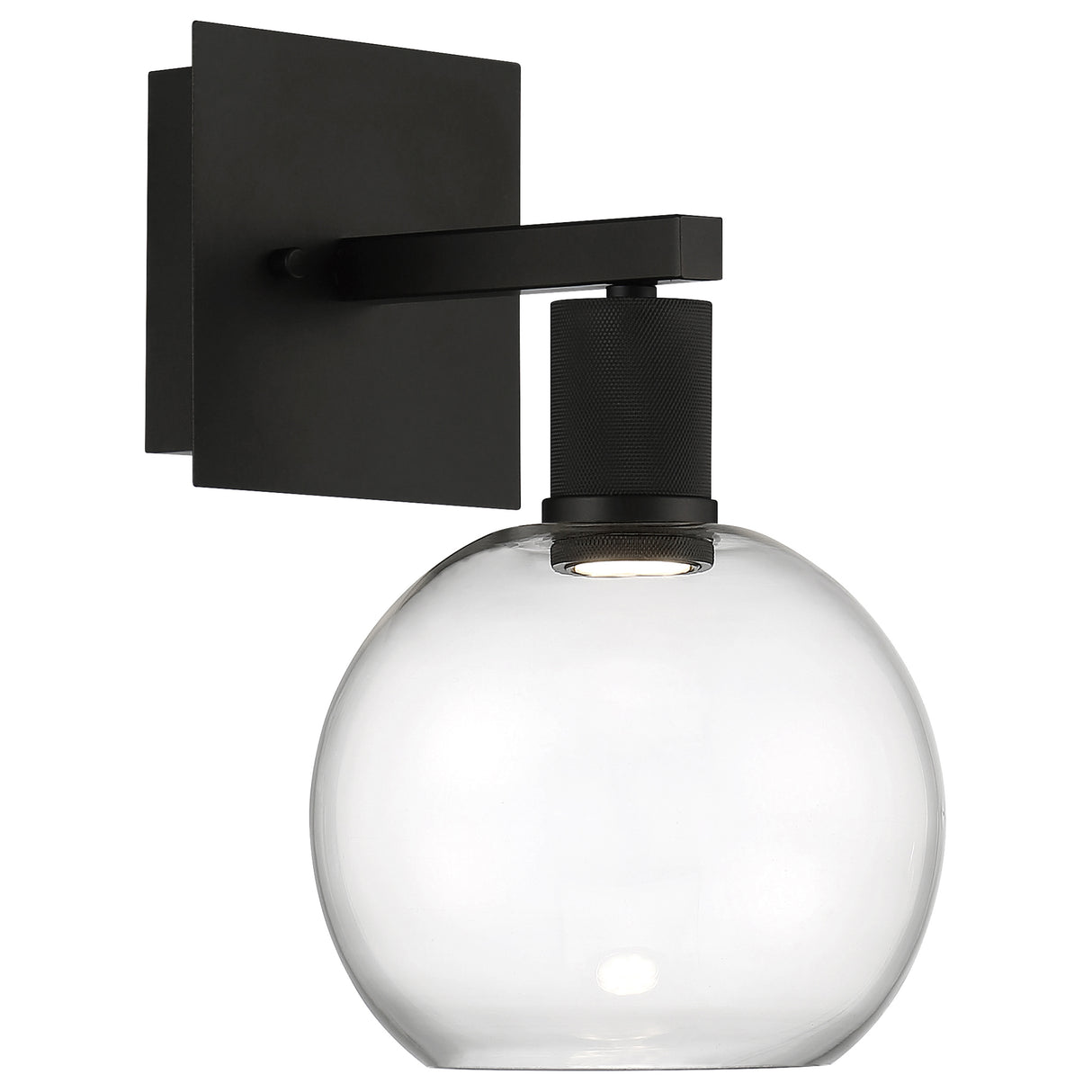 Access Lighting 63145LEDD-MBL/CLR burgundy led wall sconce