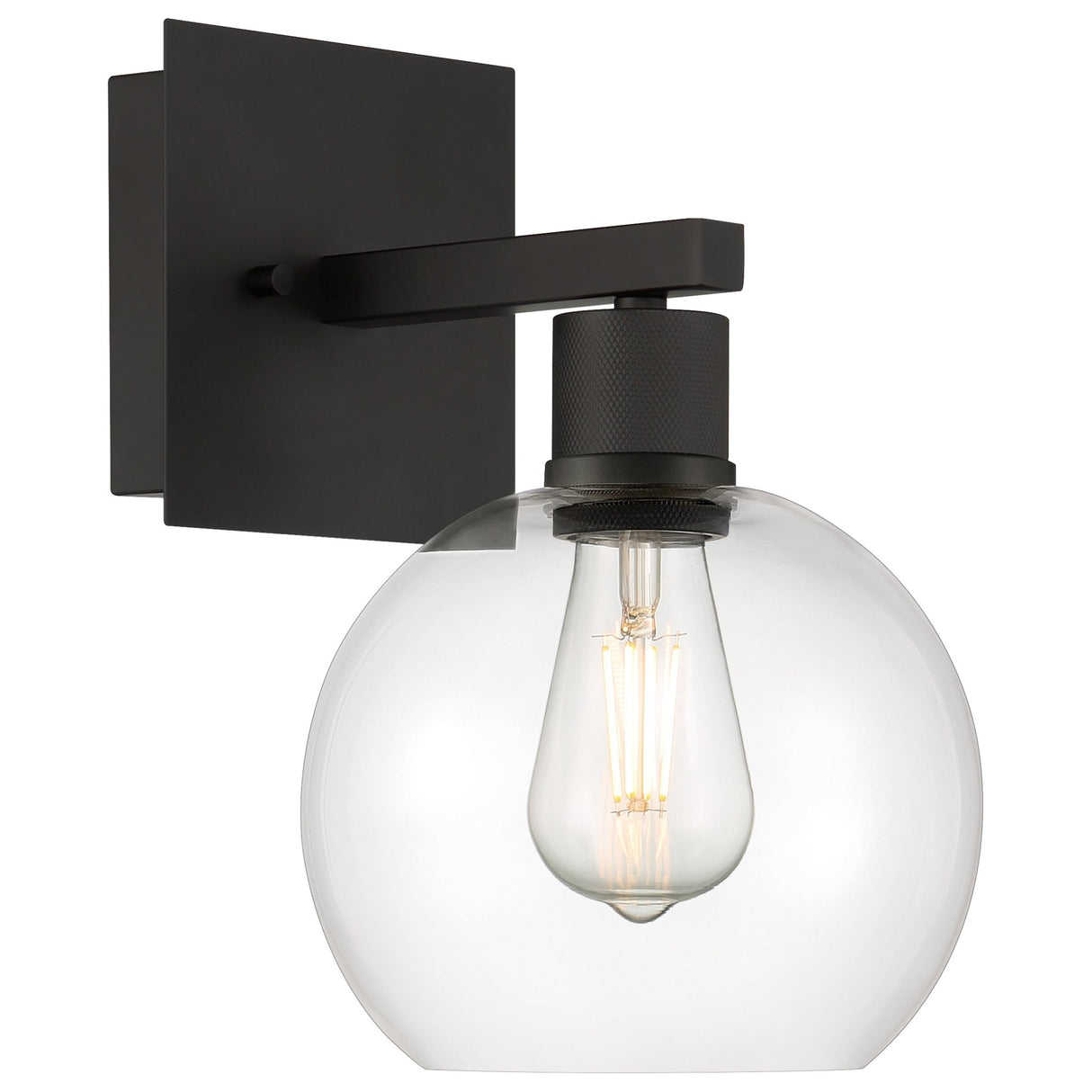 Access Lighting 63145LEDDLP-MBL/CLR burgundy led wall sconce
