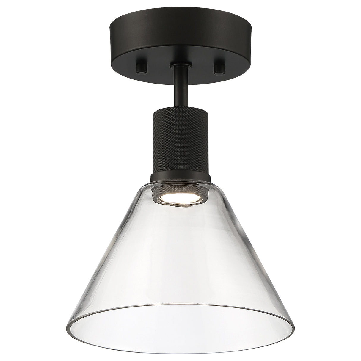Access Lighting 63146LEDD-MBL/CLR martini led semi-flush