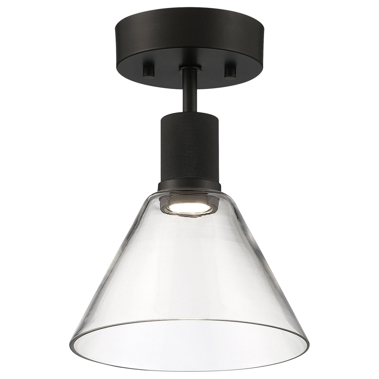 Access Lighting 63146LEDD-MBL/CLR martini led semi-flush