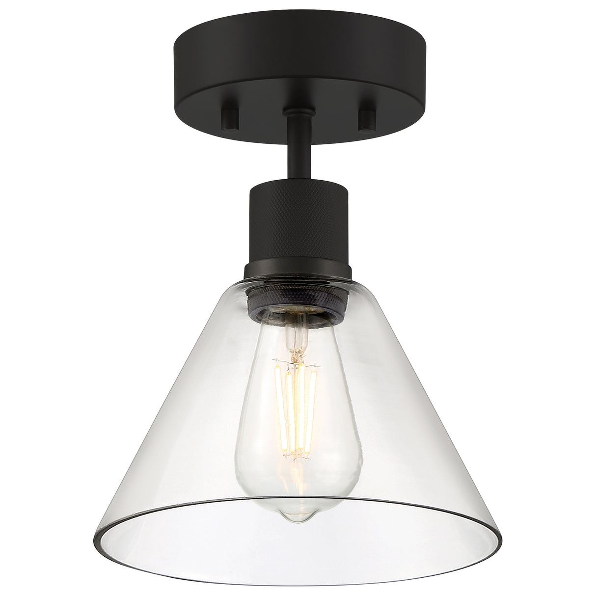 Access Lighting 63146LEDDLP-MBL/CLR martini led semi-flush