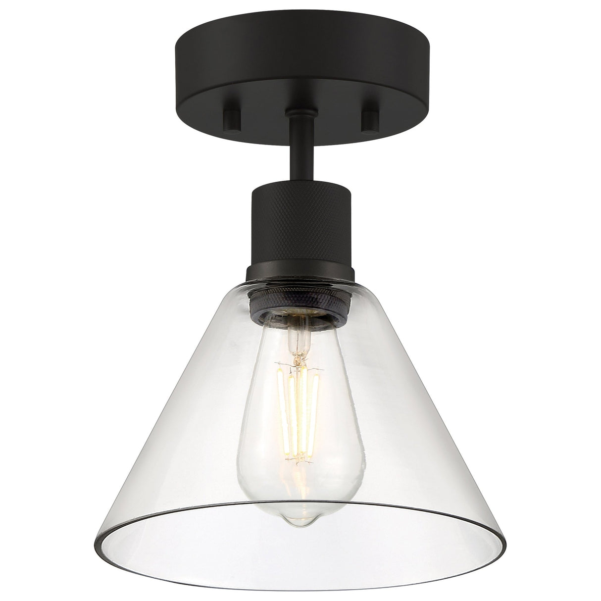Access Lighting 63146LEDDLP-MBL/CLR martini led semi-flush