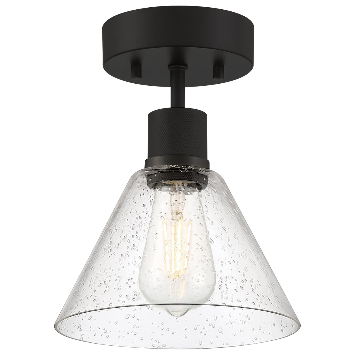Access Lighting 63146LEDDLP-MBL/SDG martini led semi-flush