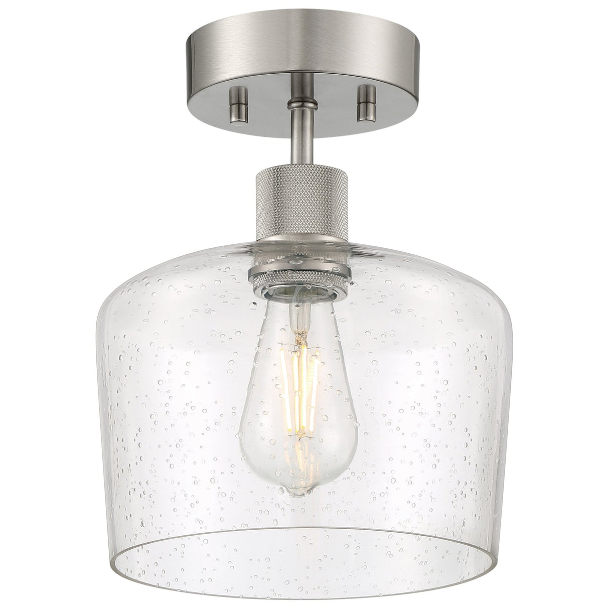 Access Lighting 63147LEDDLP-BS/SDG chardonnay led semi-flush