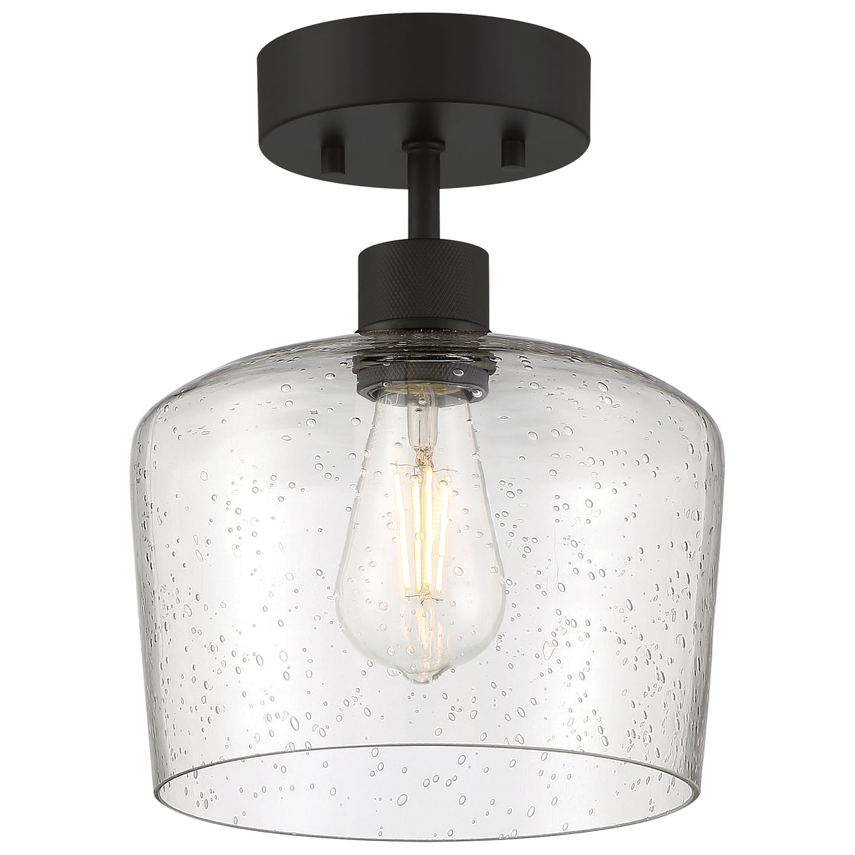 Access Lighting 63147LEDDLP-MBL/SDG chardonnay led semi-flush