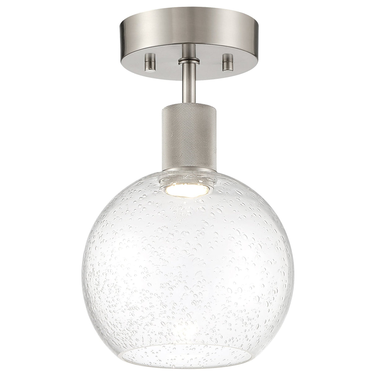 Access Lighting 63148LEDD-BS/SDG burgundy led semi-flush