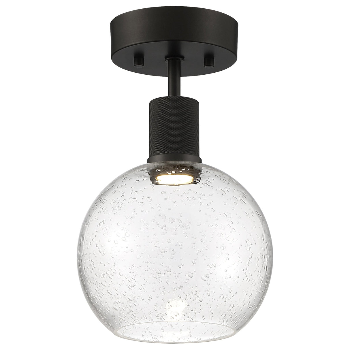 Access Lighting 63148LEDD-MBL/SDG burgundy led semi-flush