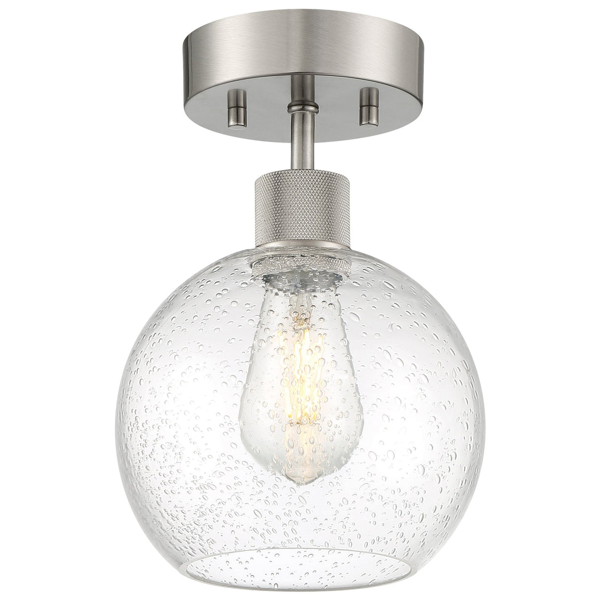 Access Lighting 63148LEDDLP-BS/SDG burgundy led semi-flush