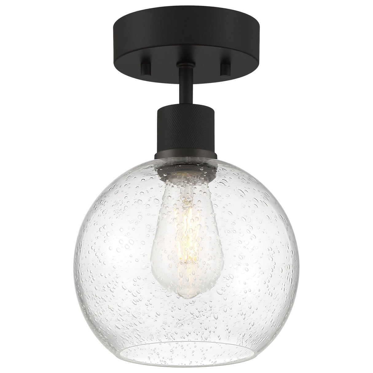 Access Lighting 63148LEDDLP-MBL/SDG burgundy led semi-flush