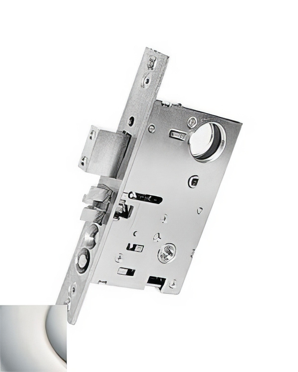 Baldwin 6315055RR lifetime polished nickel mortise lock