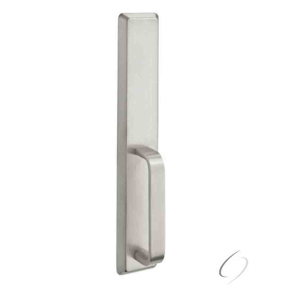 Yale 634F630 satin stainless steel dummy exit device trim