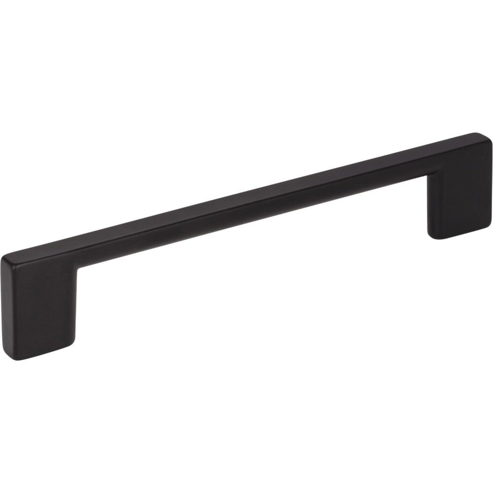 Jeffrey Alexander 635-128MB matte black cabinet drawer pull