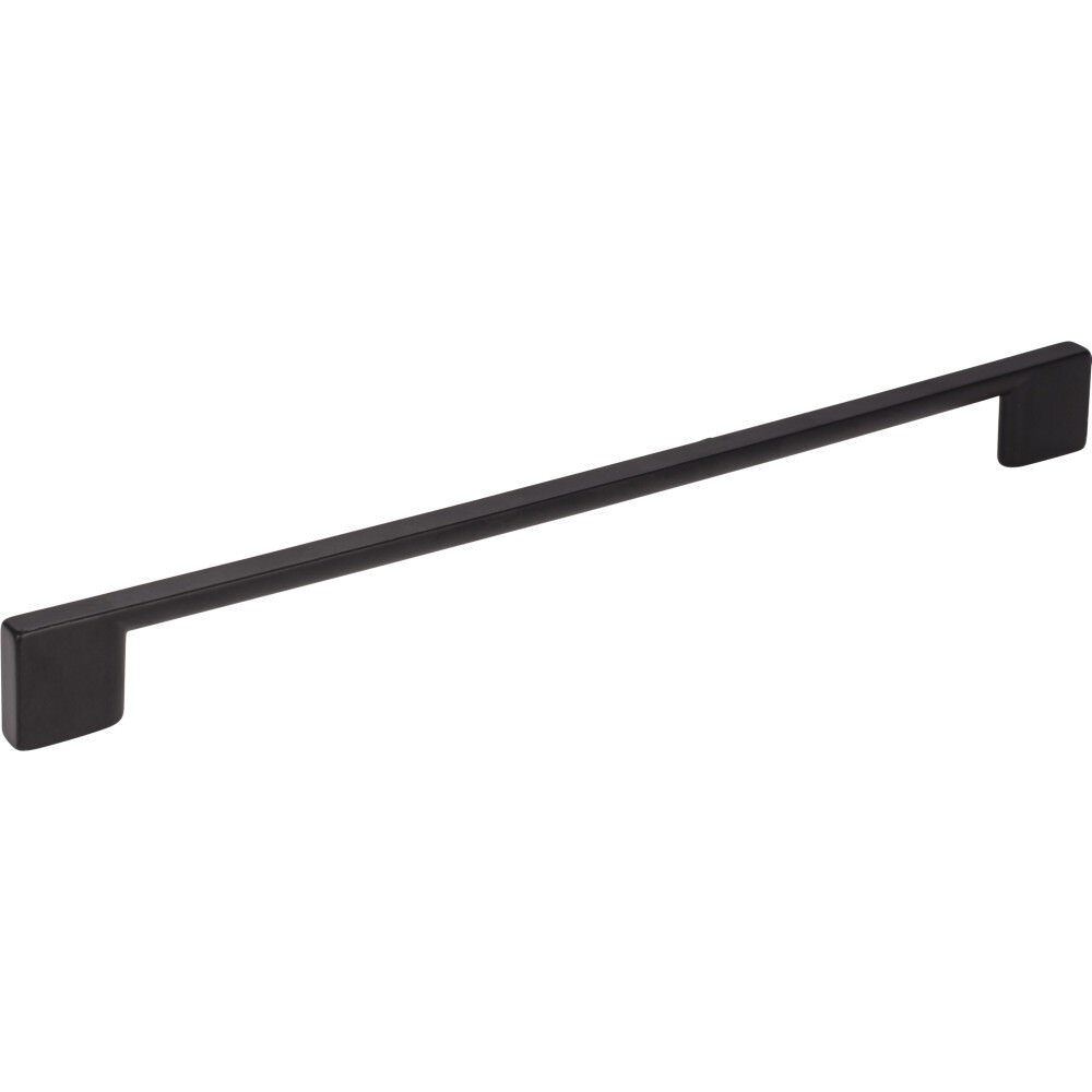 Jeffrey Alexander 635-256MB matte black cabinet drawer pull