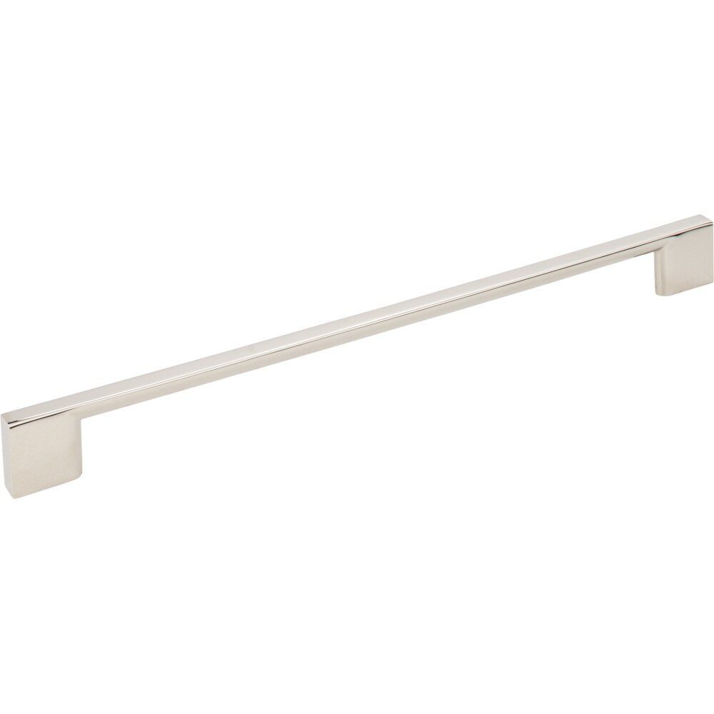 Jeffrey Alexander 635-256NI polished nickel cabinet drawer pull