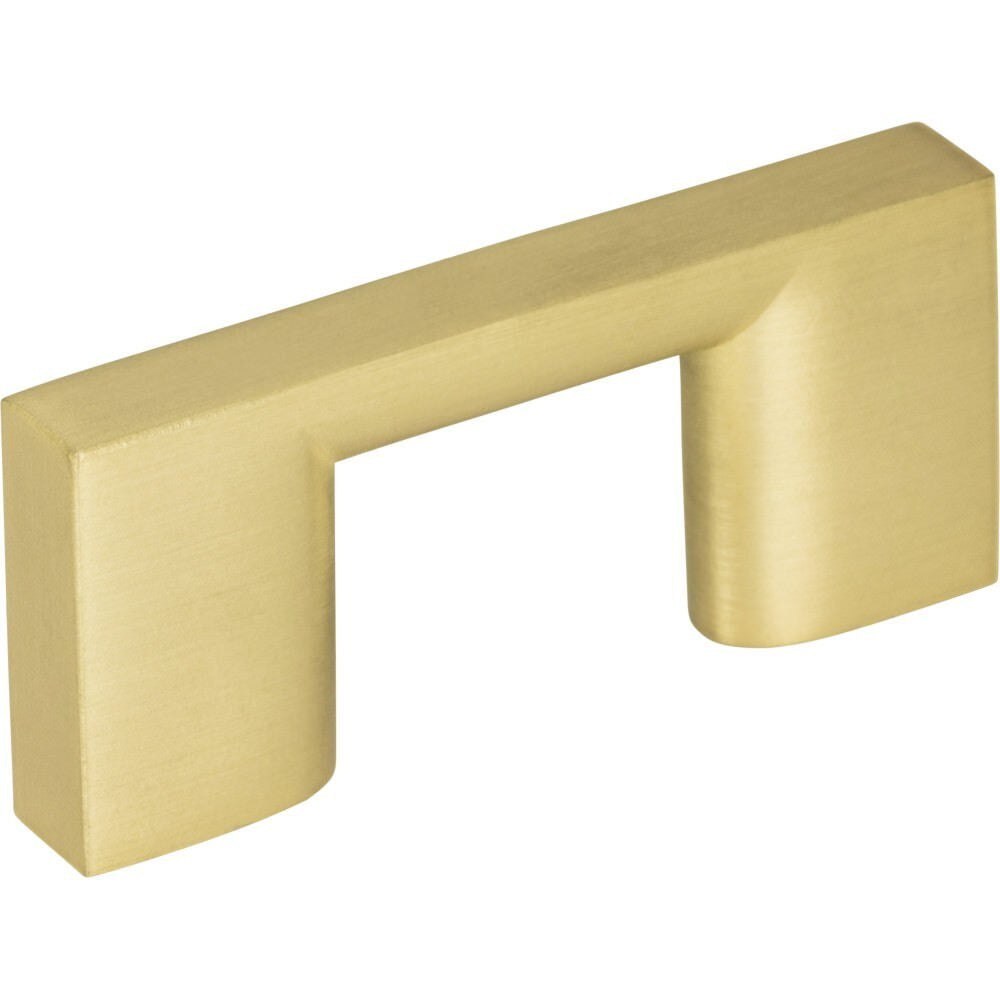Jeffrey Alexander 635-32BG brushed gold cabinet drawer pull