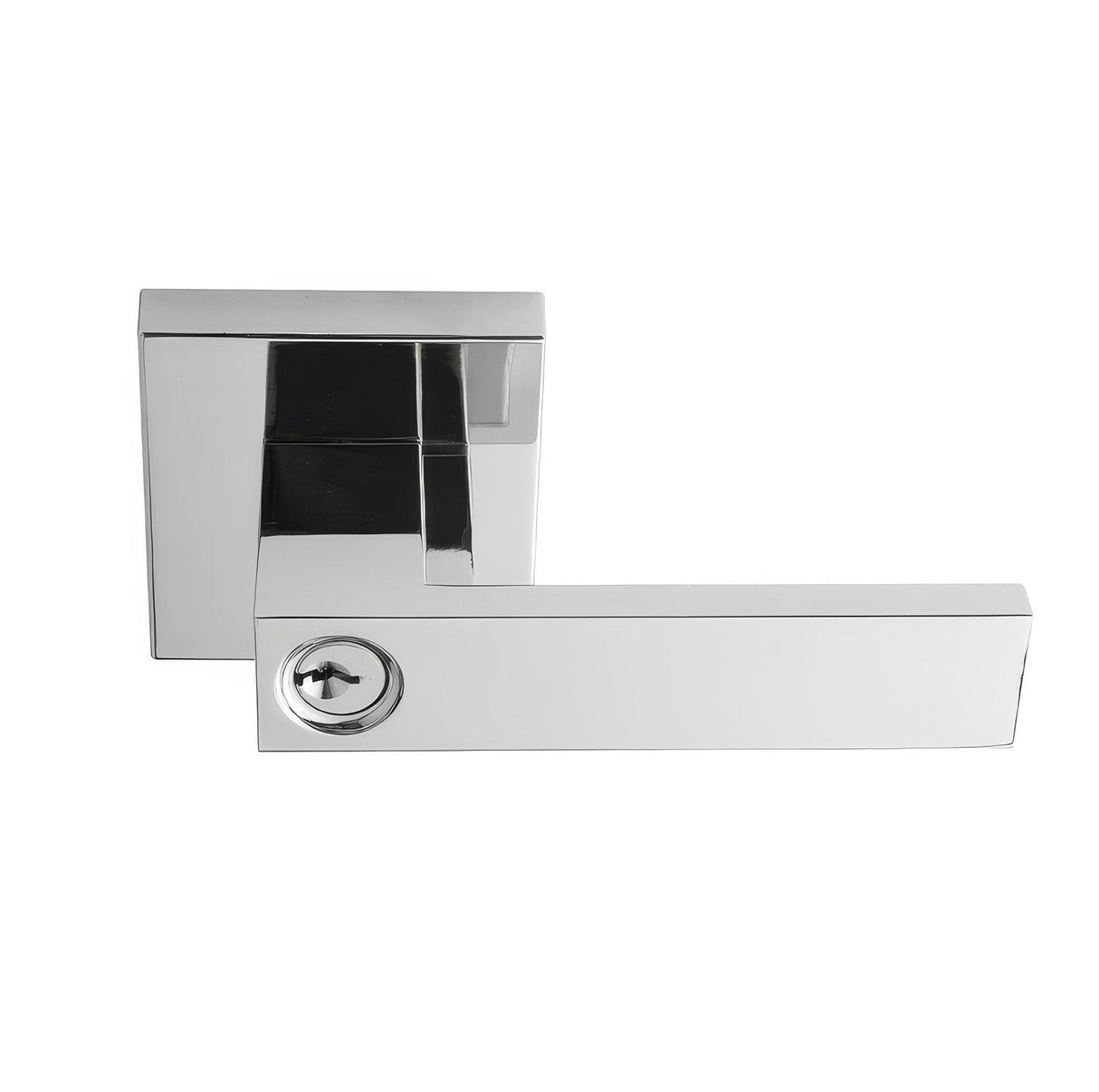Better Home Products 63588CH Forest Hill keyed entry keyed entry door lever, additional view
