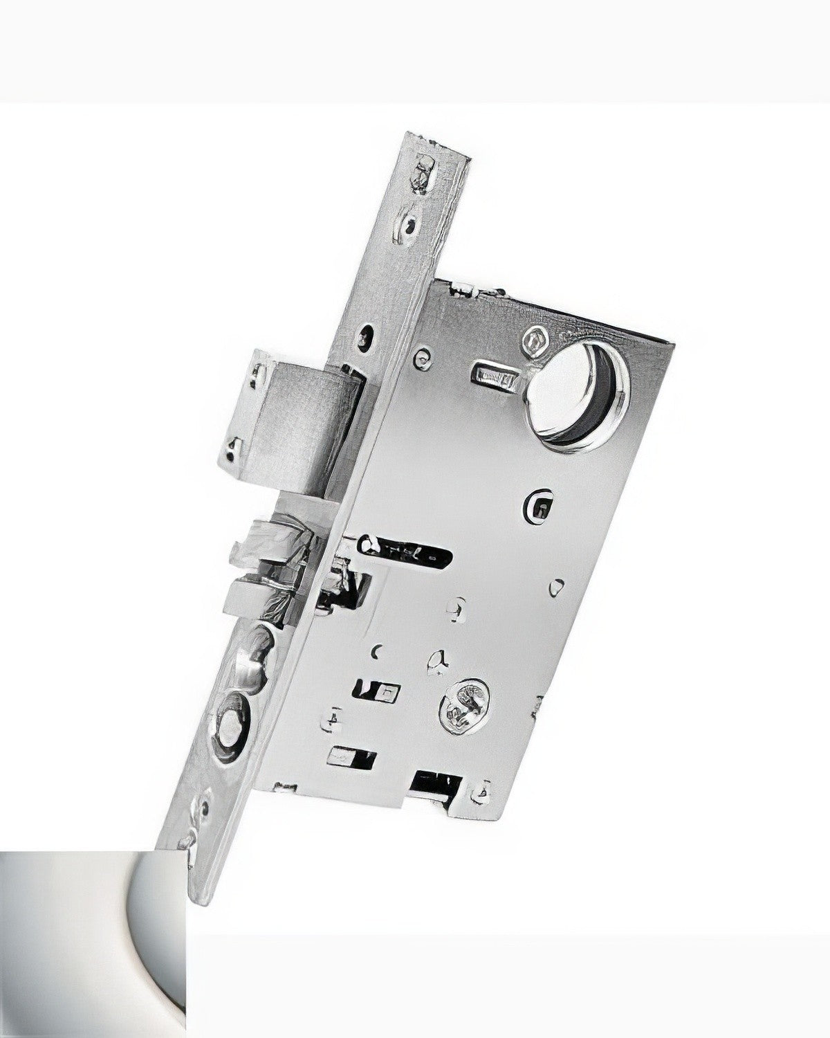Baldwin 6375055RR lifetime polished nickel mortise lock