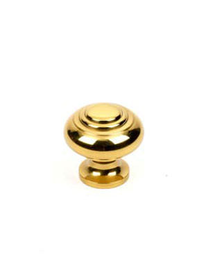 Century Hardware 11702-3 polished brass cabinet knob
