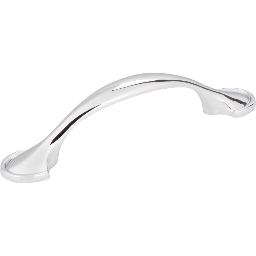 Elements 647-3PC polished chrome cabinet pull