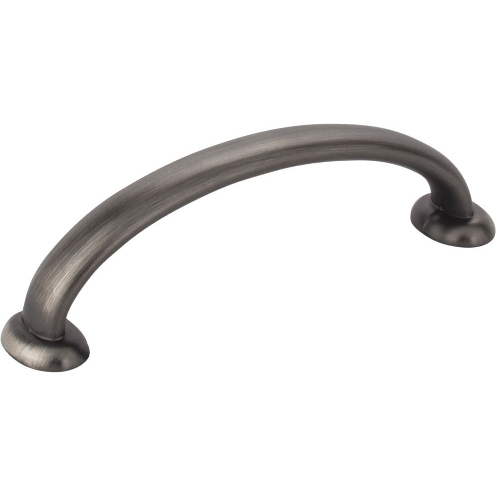 Jeffrey Alexander 650-96BNBDL Hudson cabinet drawer pull in satin stainless, additional view