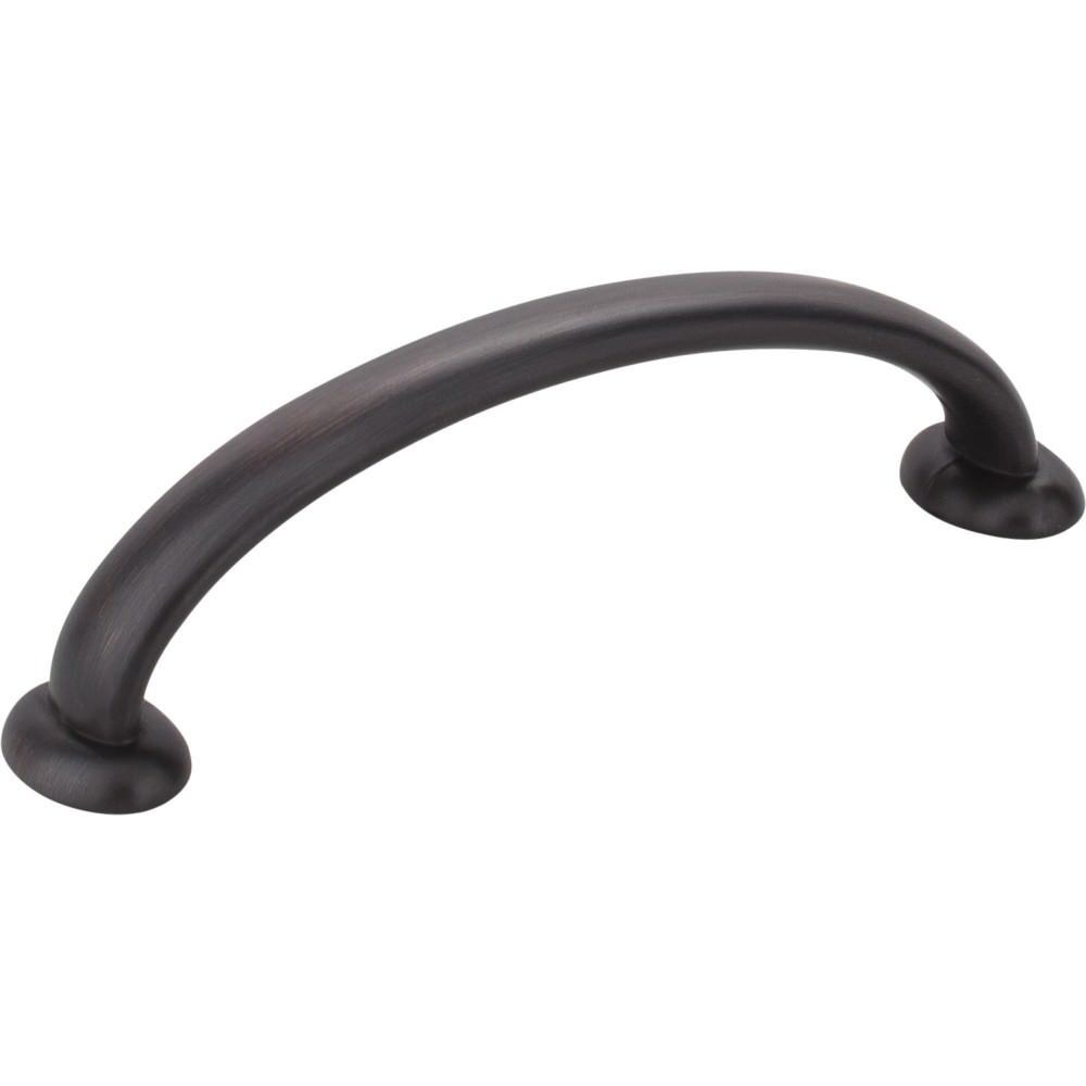 Jeffrey Alexander 650-96DBAC Hudson cabinet drawer pull in satin stainless, additional view