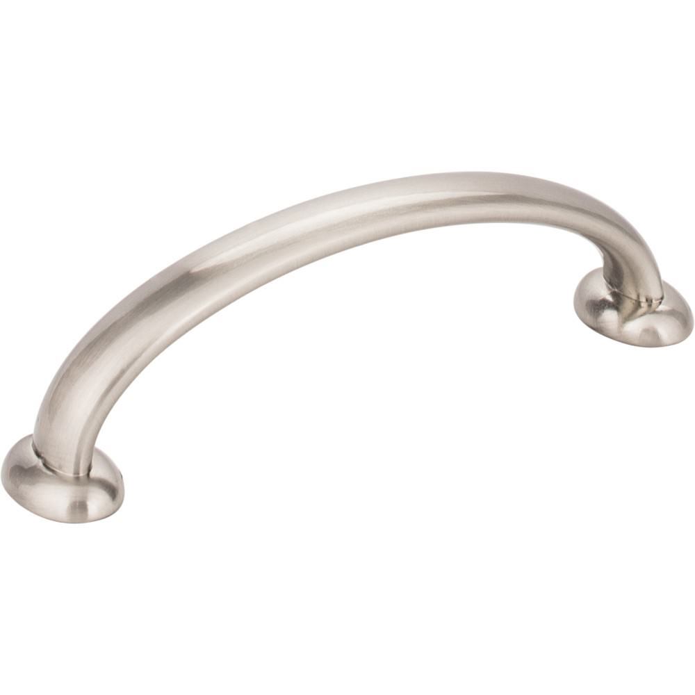Jeffrey Alexander 650-96SN Hudson cabinet drawer pull in satin stainless, additional view