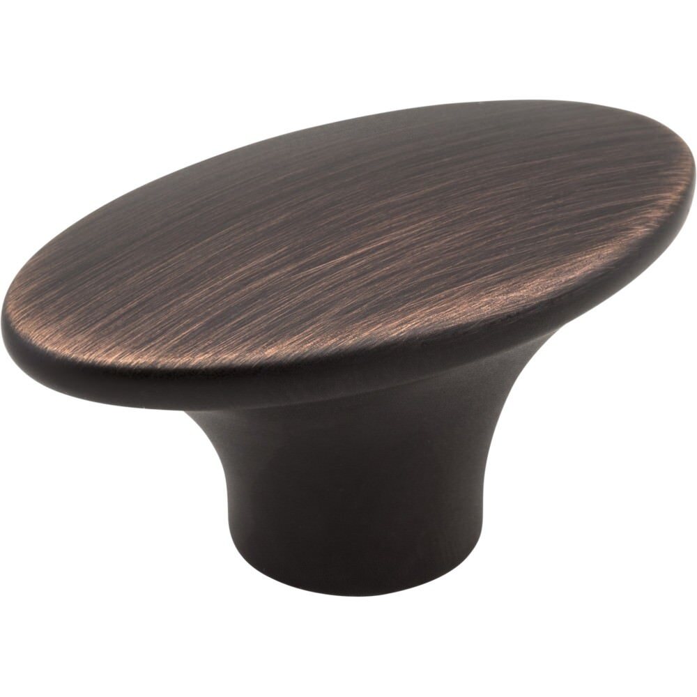 Jeffrey Alexander 650-DBAC brushed oil rubbed bronze cabinet knob