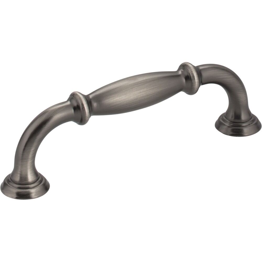 Jeffrey Alexander 658-96BNBDL brushed pewter cabinet drawer pull