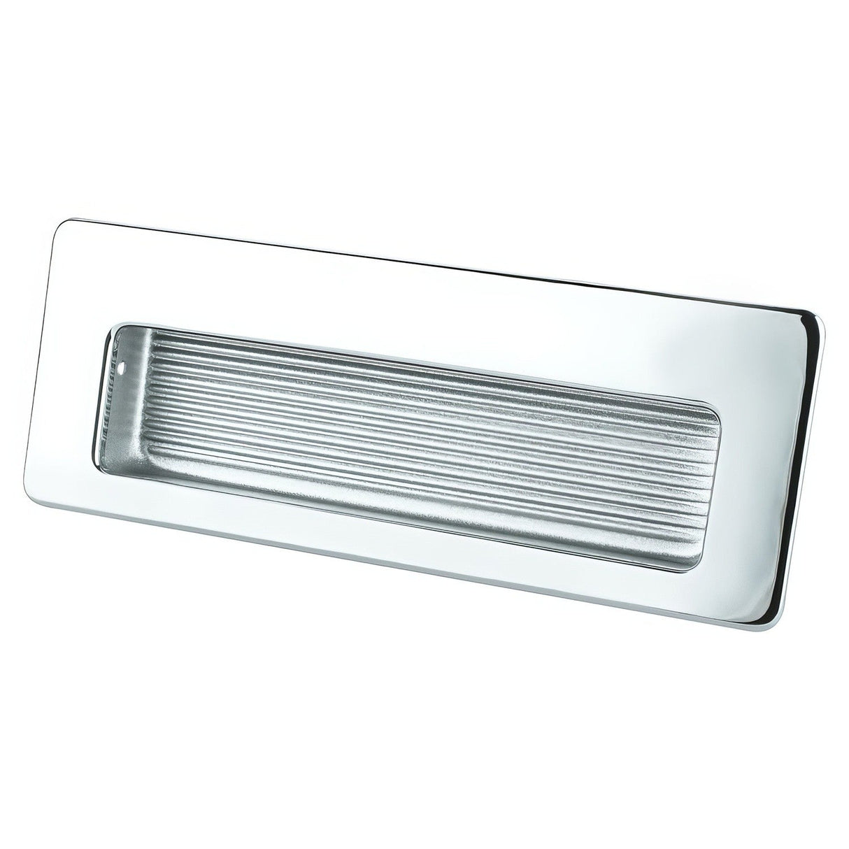 Berenson 6692-126-B polished chrome recessed cabinet pull