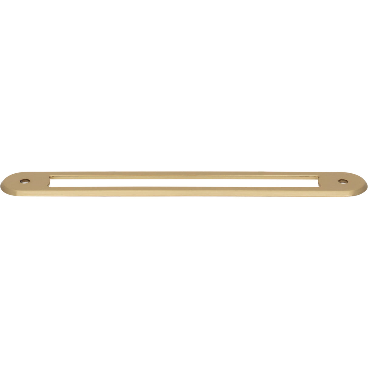 Top Knobs TK3354HB Brockwell 6 5/16" Center to Center Pull Backplate Honey Bronze