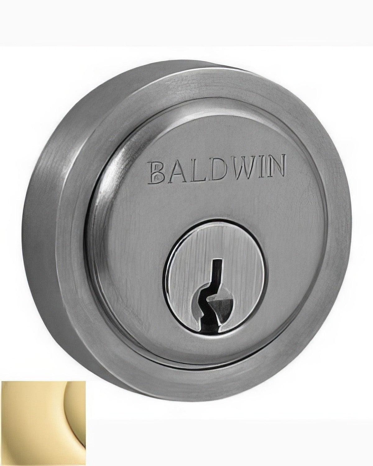 Baldwin 6738031 non lacquered brass trim collar