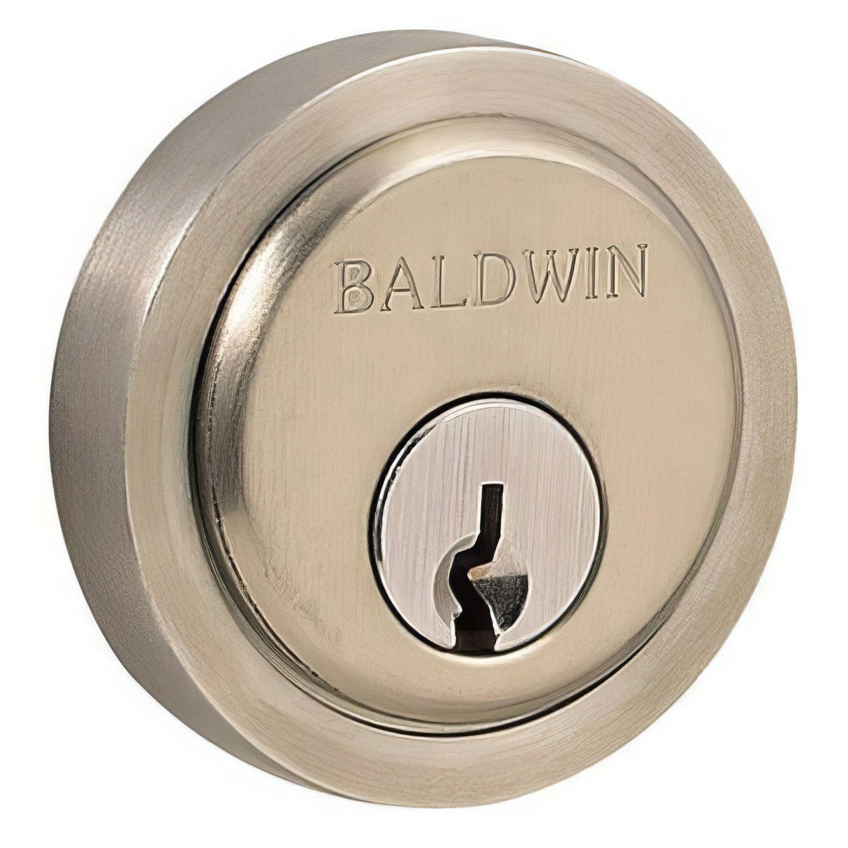 Baldwin 6738056 lifetime satin nickel trim collar