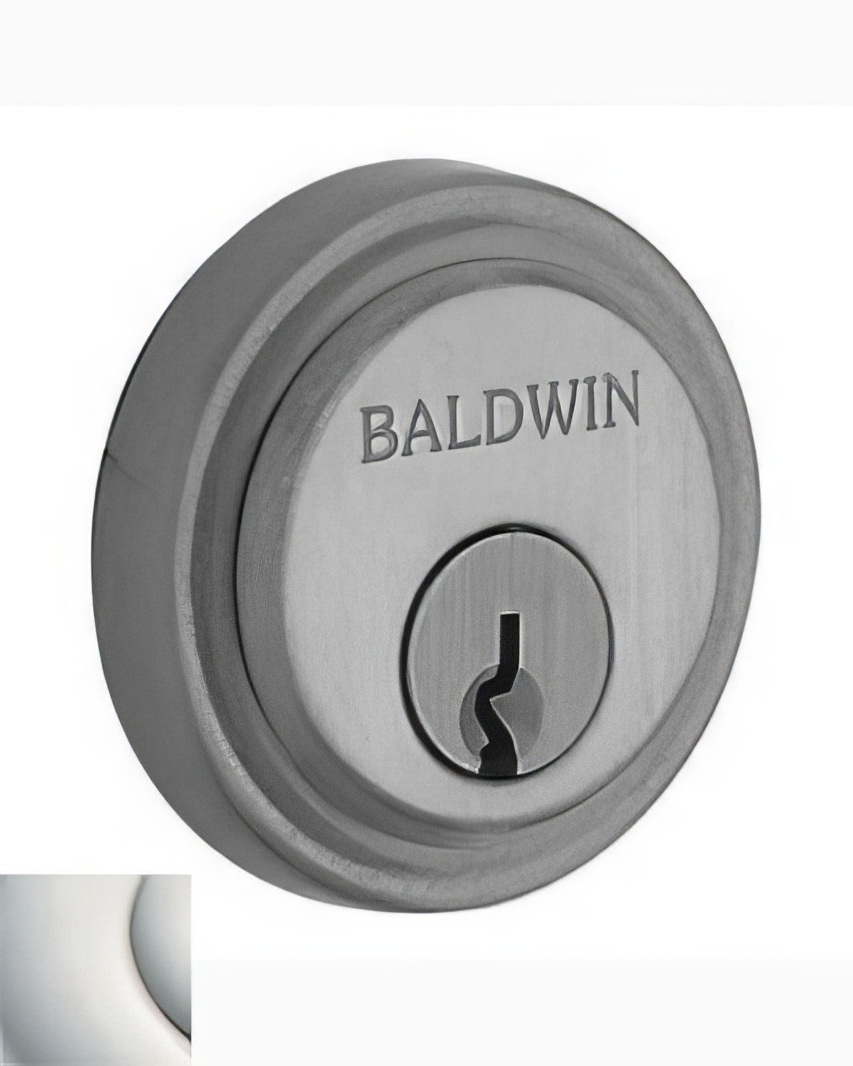 Baldwin 6757055 lifetime polished nickel lock cylinder collar