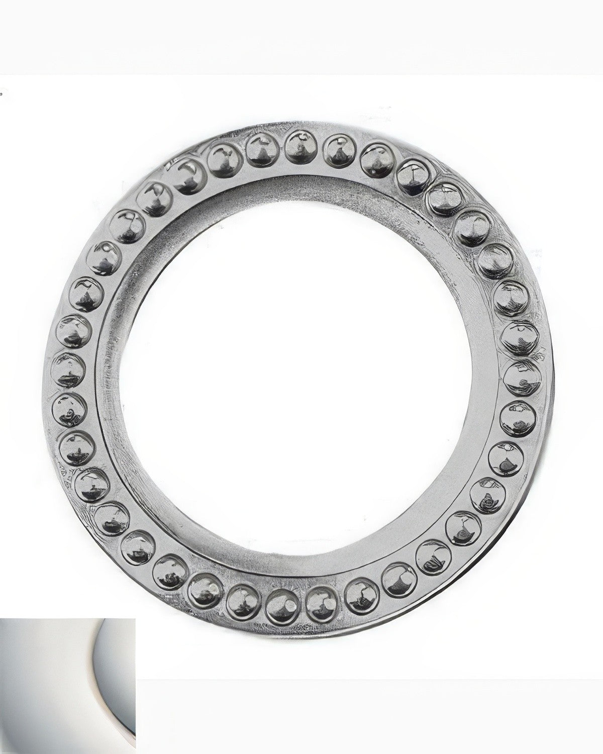 Baldwin 6768055 lifetime polished nickel lock cylinder collar