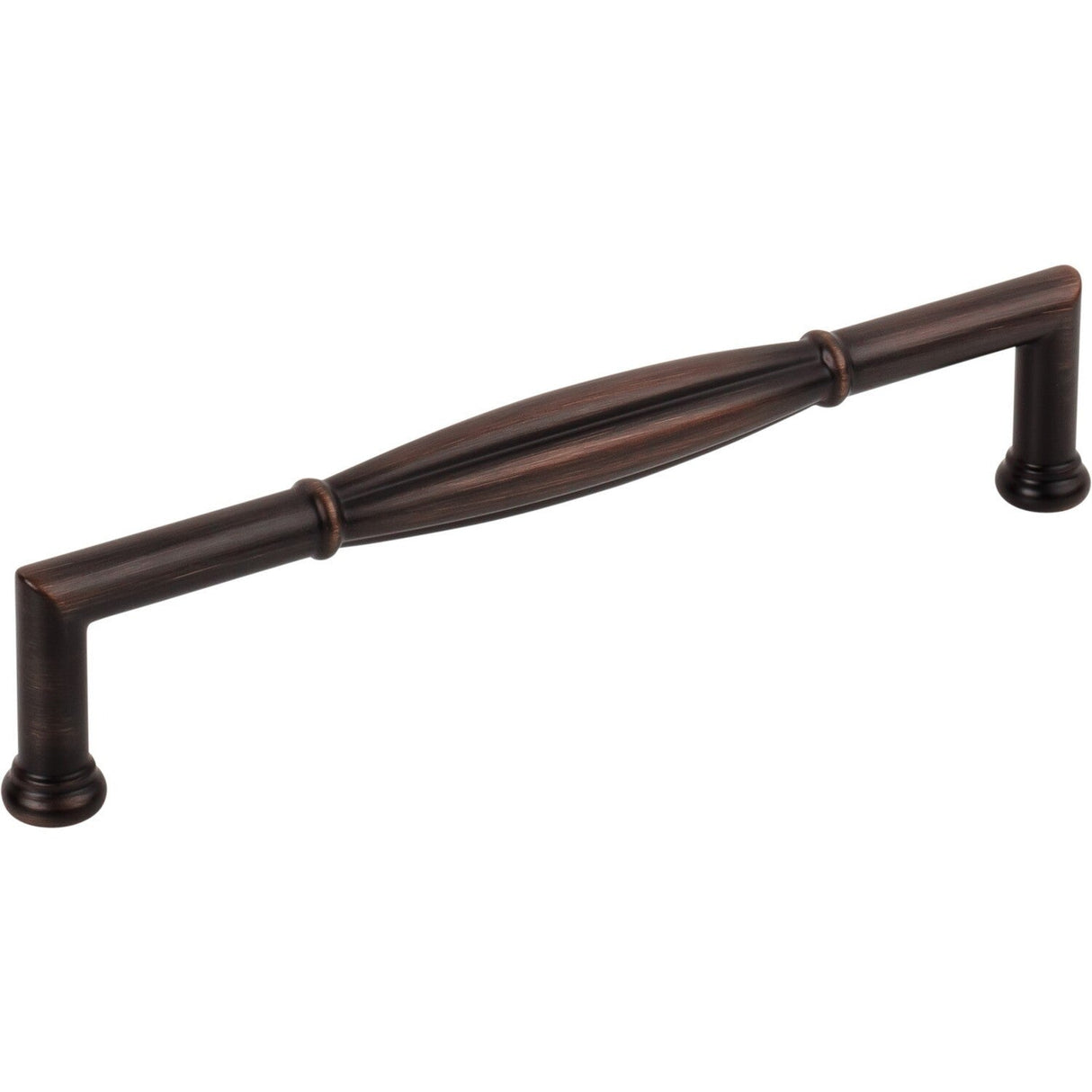 Jeffrey Alexander 686-160DBAC brushed oil rubbed bronze cabinet drawer pull