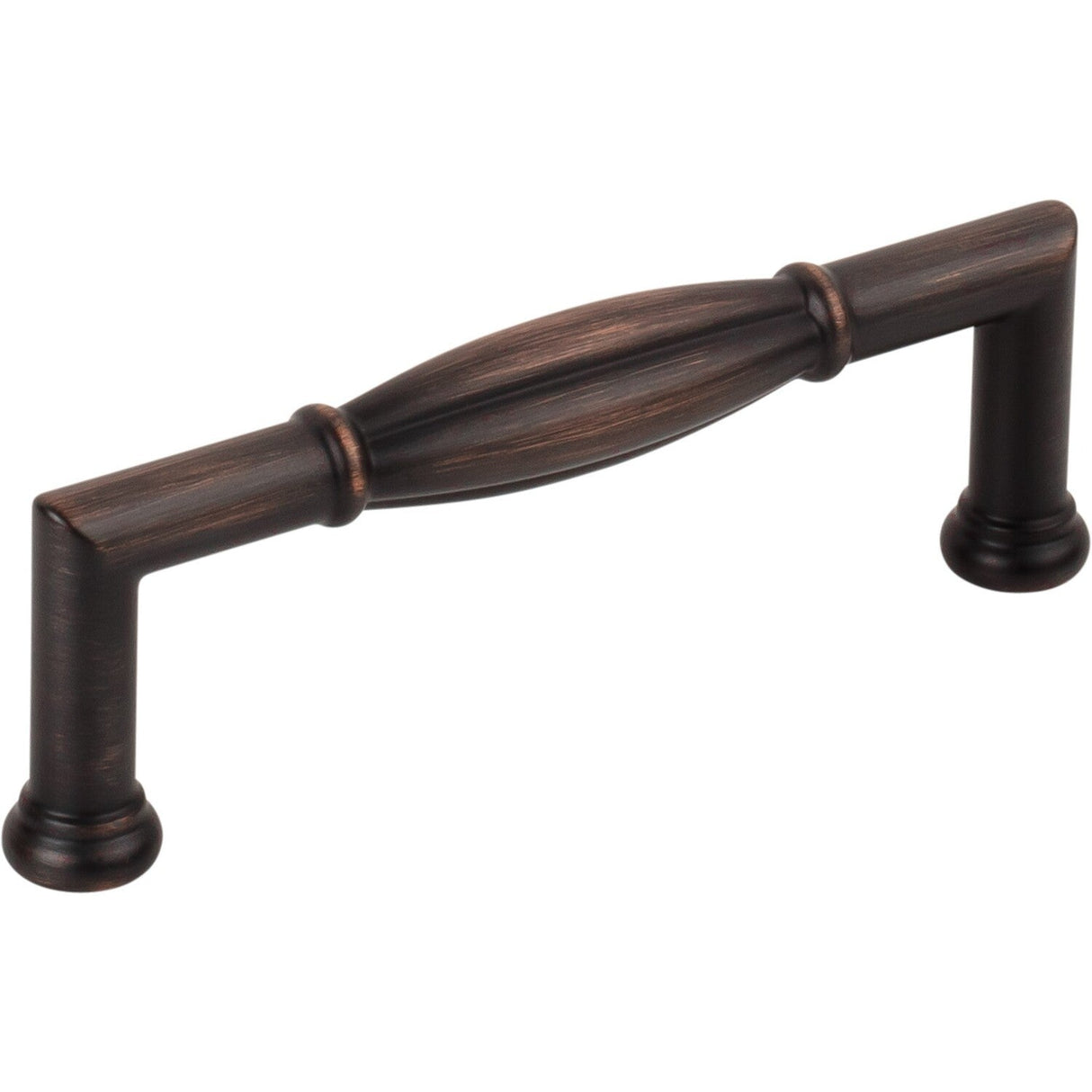 Jeffrey Alexander 686-96DBAC brushed oil rubbed bronze cabinet drawer pull